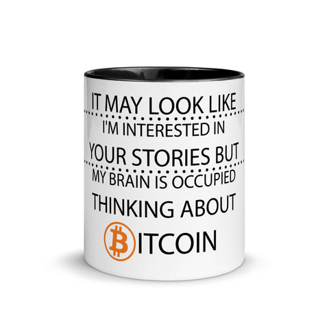 Bitcoin Mug with Color Inside