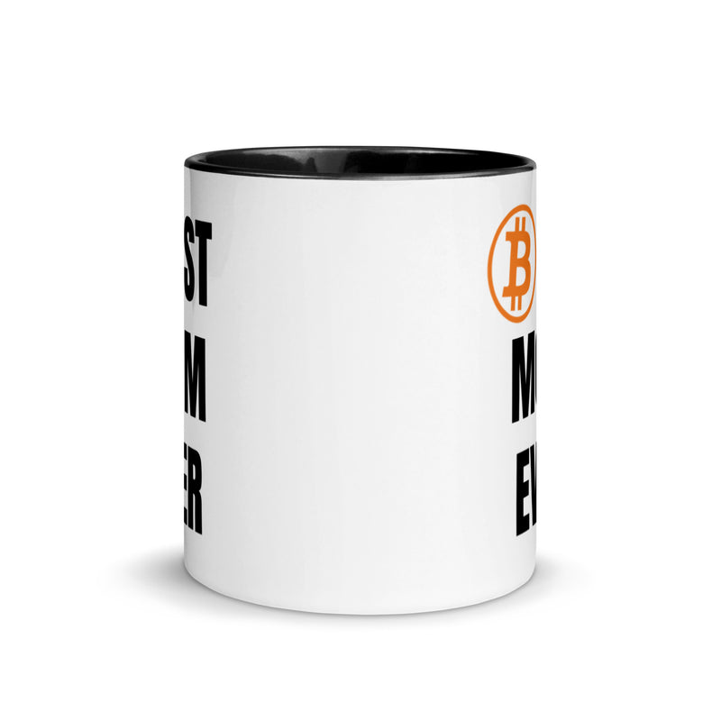 Bitcoin Family MOM Mug with Color Inside
