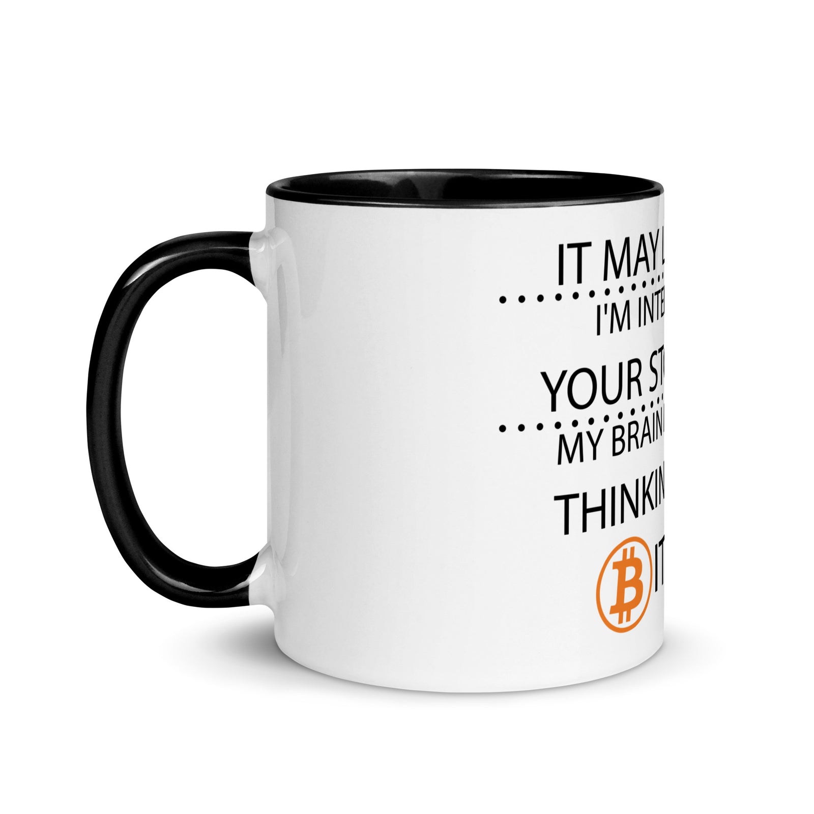 Bitcoin Mug with Color Inside