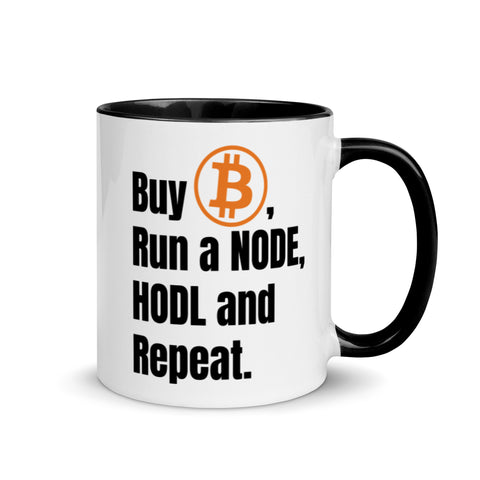 Buy Bitcoin Mug with Color Inside