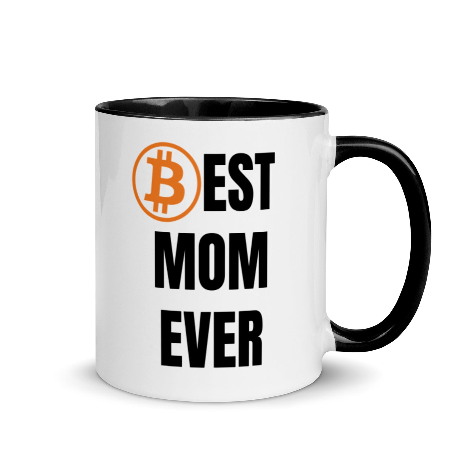 Bitcoin Family MOM Mug with Color Inside