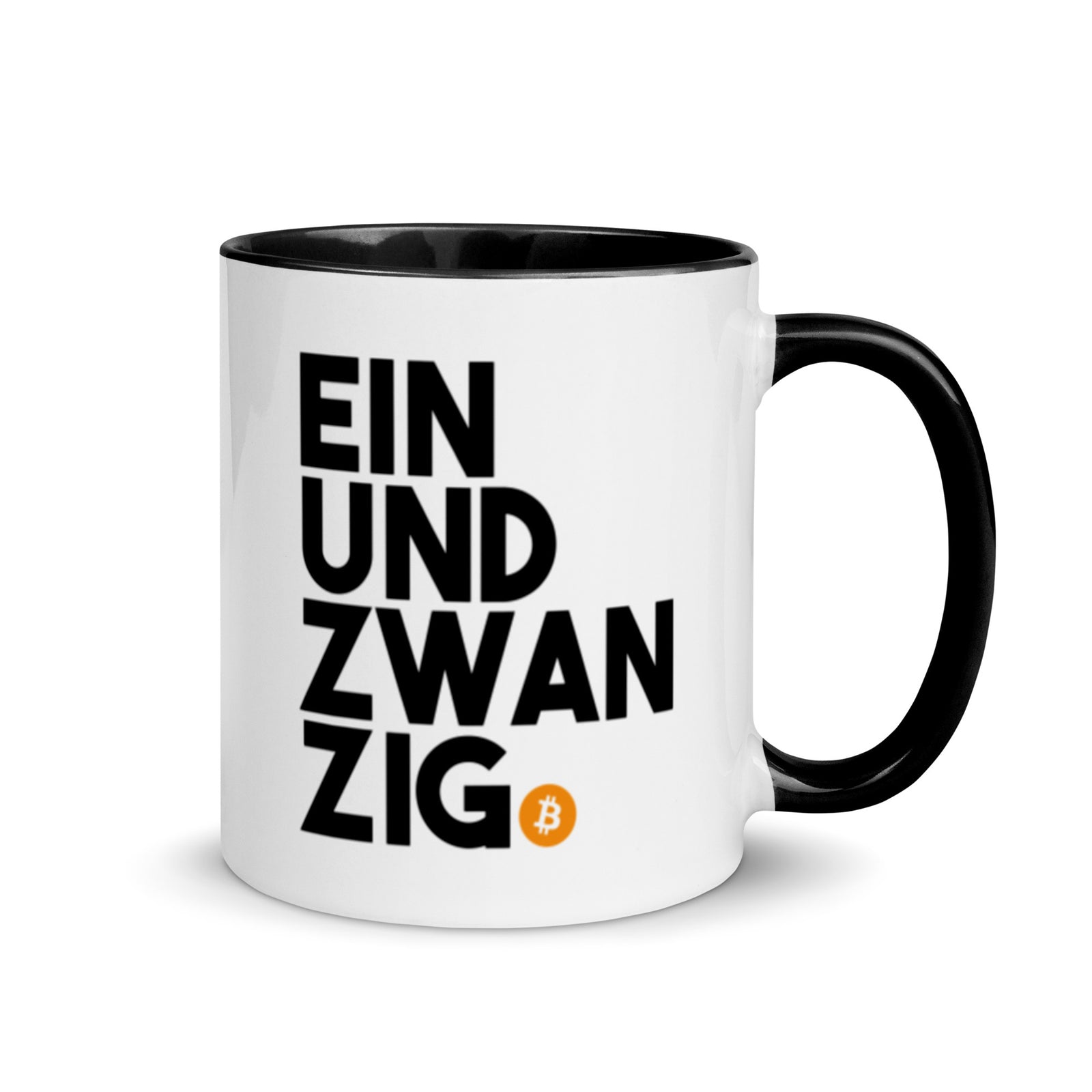 Einundzwanzig Bitcoin Mug with Color Inside