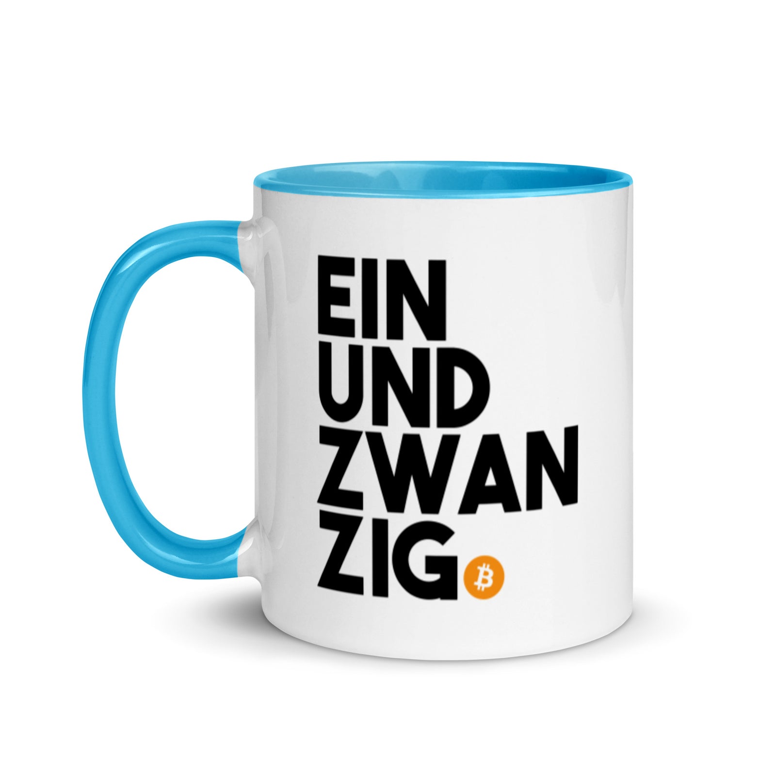 Einundzwanzig Bitcoin Mug with Color Inside