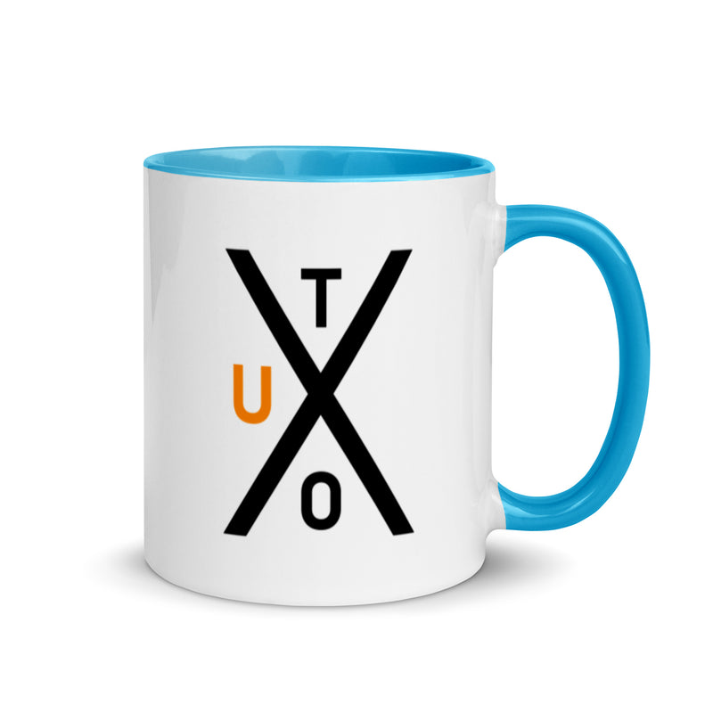 UTXO Bitcoin Mug with Color Inside