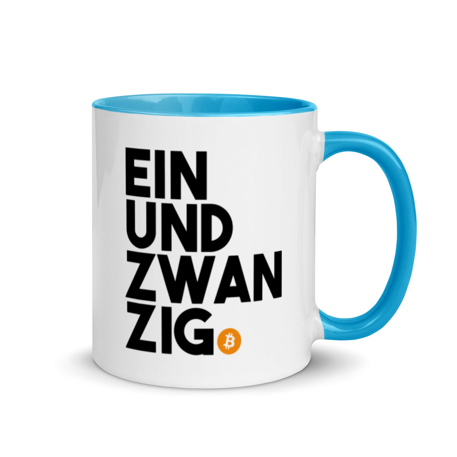 Einundzwanzig Bitcoin Mug with Color Inside