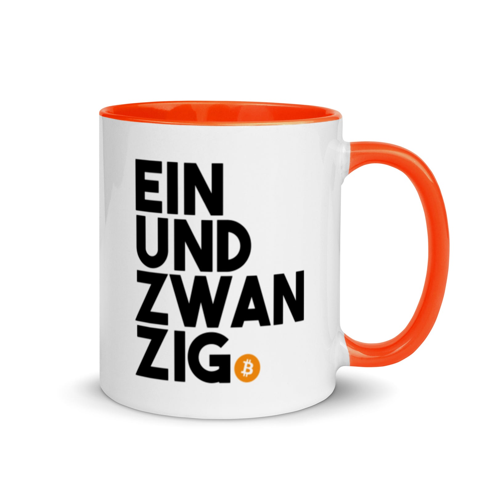 Einundzwanzig Bitcoin Mug with Color Inside