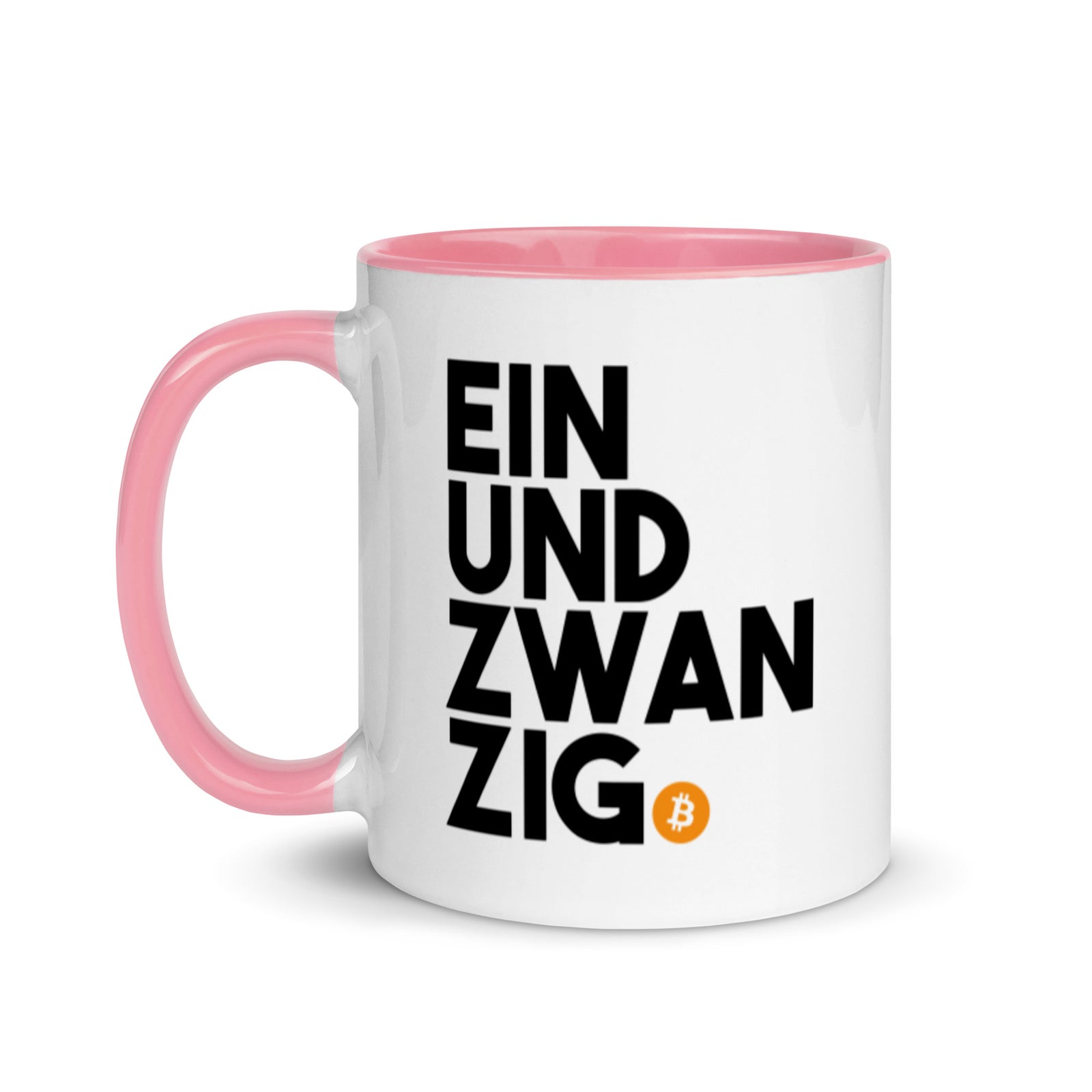Einundzwanzig Bitcoin Mug with Color Inside