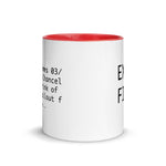 Bitcoin Exit FIAT Mug with Color Inside