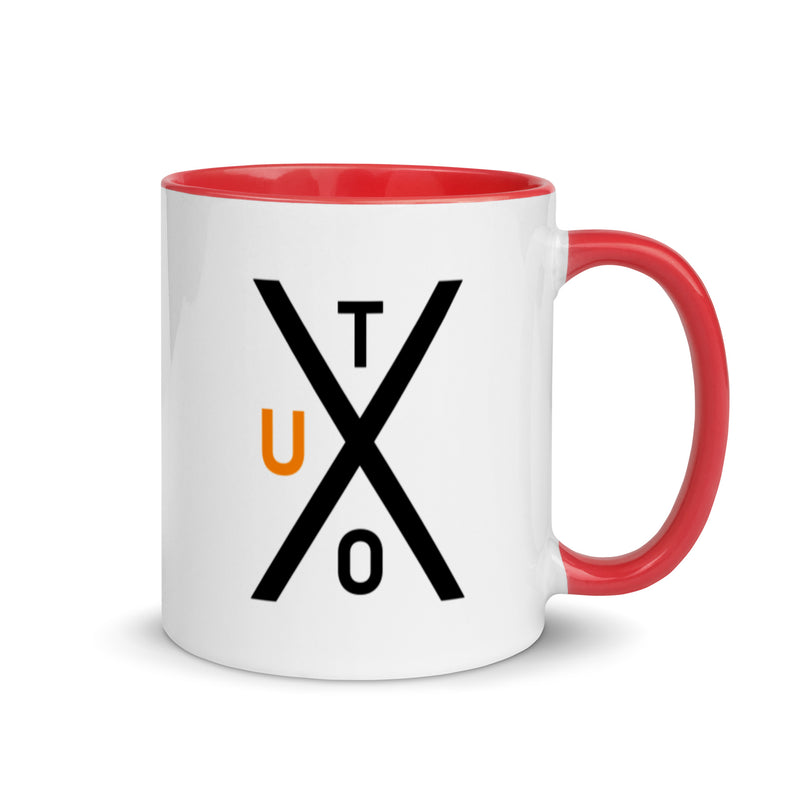 UTXO Bitcoin Mug with Color Inside