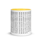 Bitcoin Genesis Block Mug with Color Inside