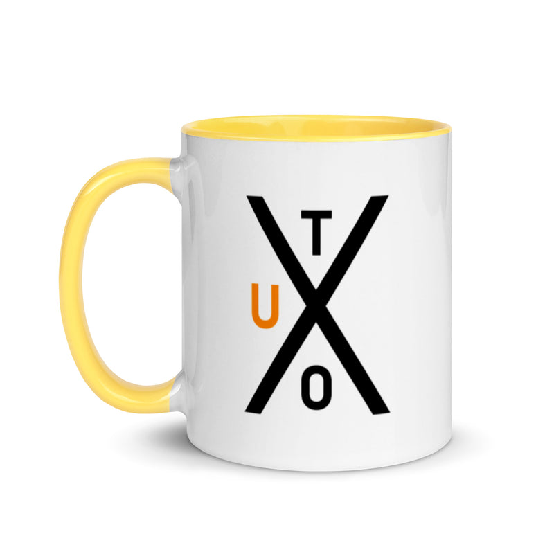 UTXO Bitcoin Mug with Color Inside