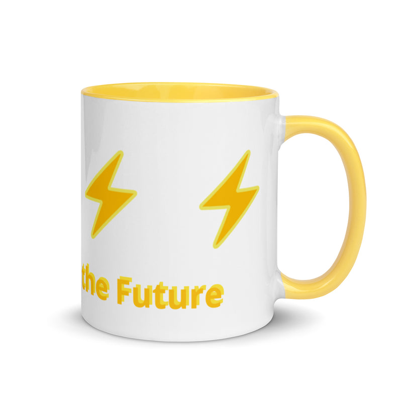 Bitcoin Lightning Tasse mit gefärbter Innenseite