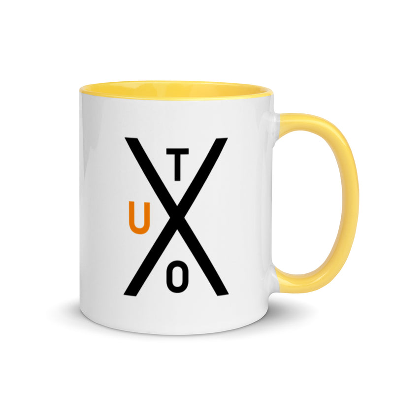 UTXO Bitcoin Mug with Color Inside