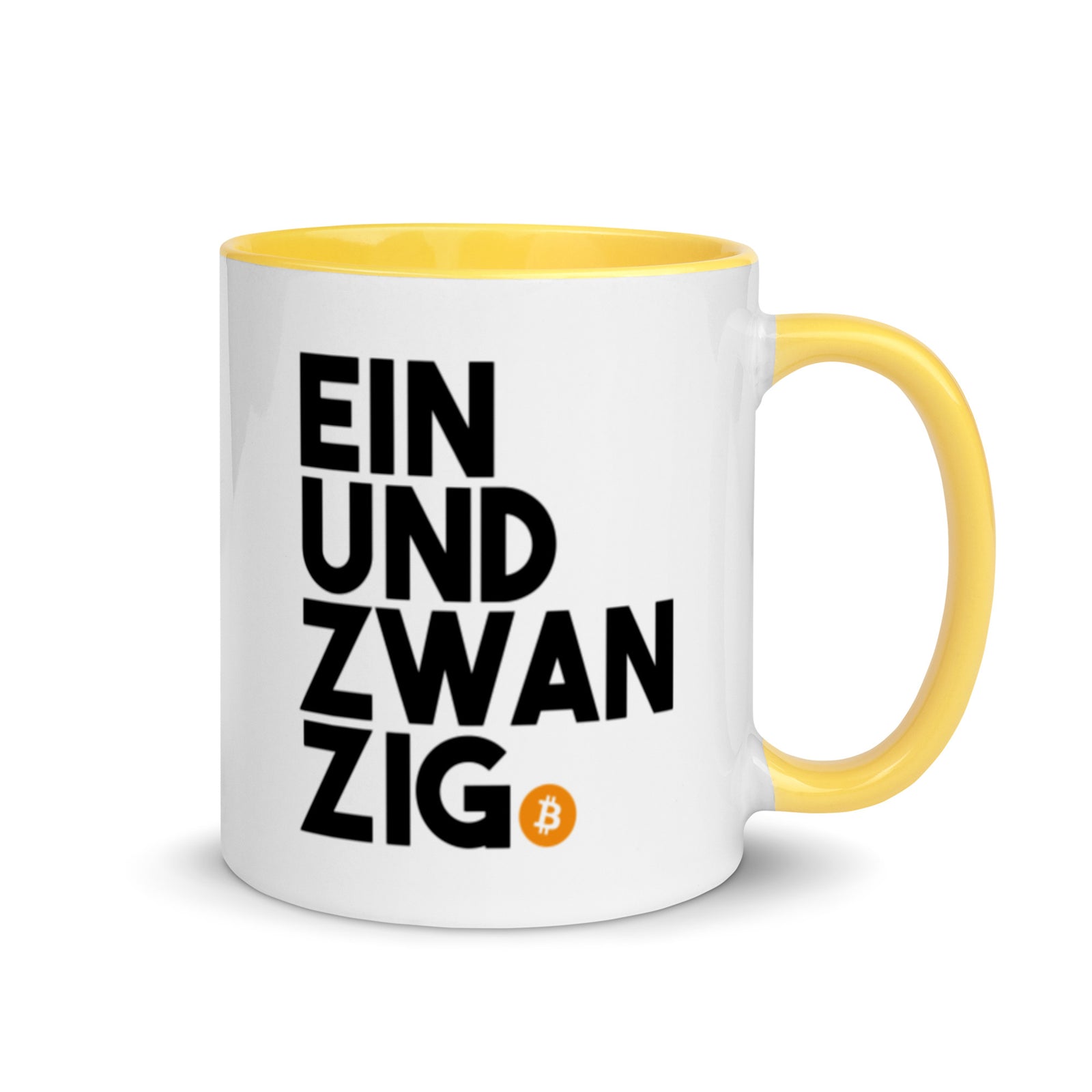 Einundzwanzig Bitcoin Mug with Color Inside