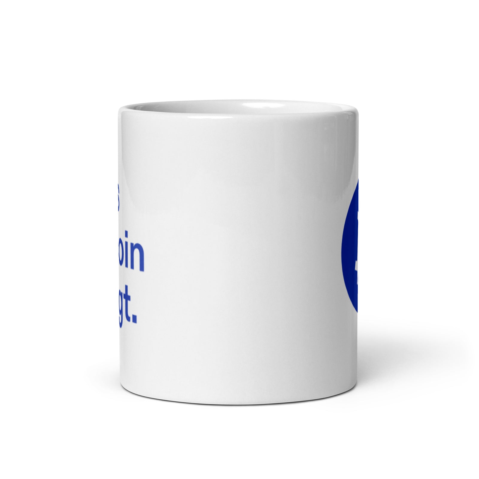 Was Bitcoin bringt. White Glossy Mug