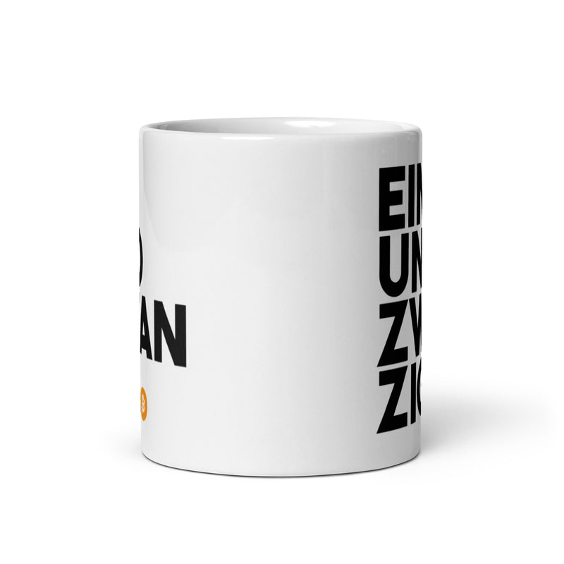 Einundzwanzig White Glossy | Bitcoin Mug