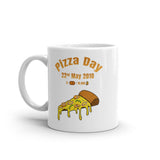 Bitcoin Pizza Day White Glossy Mug