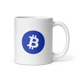 Was Bitcoin bringt. White Glossy Mug