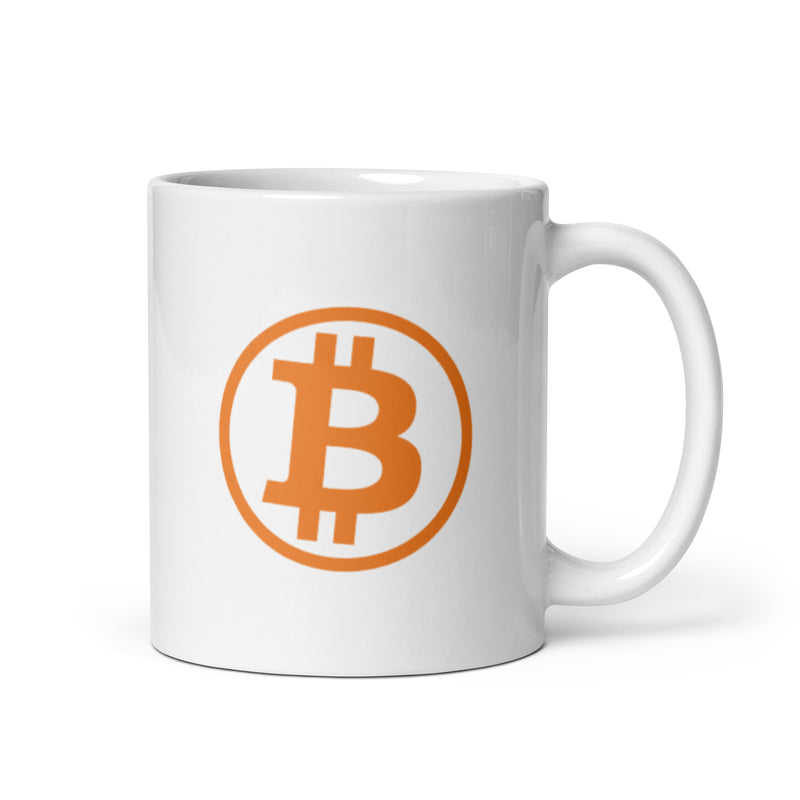 Bitcoin Formula weiße Tasse