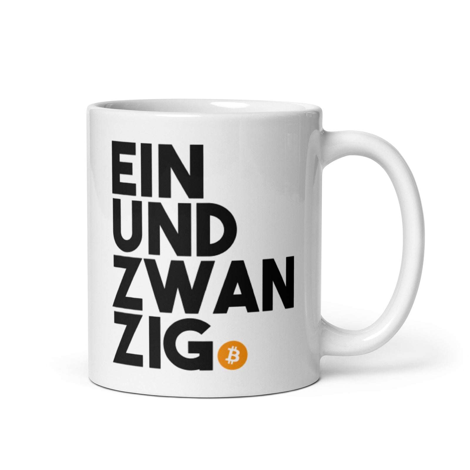 Einundzwanzig White Glossy | Bitcoin Mug