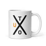 UTXO White Glossy Mug