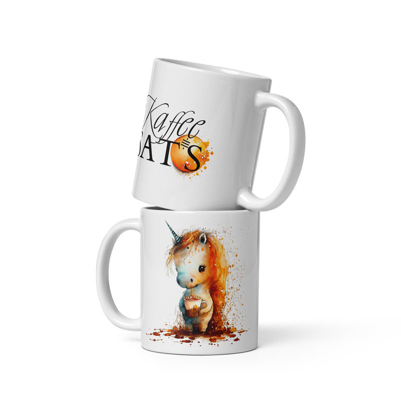 KaffeeSATS White Glossy | Bitcoin Mug
