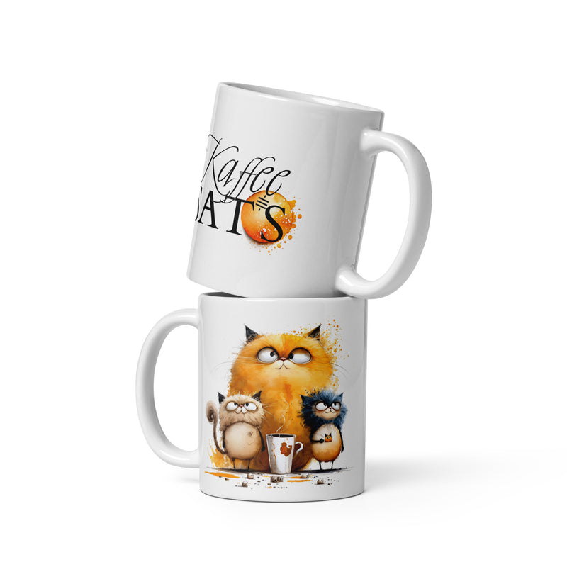 KaffeeSATS White Glossy | Bitcoin Mug