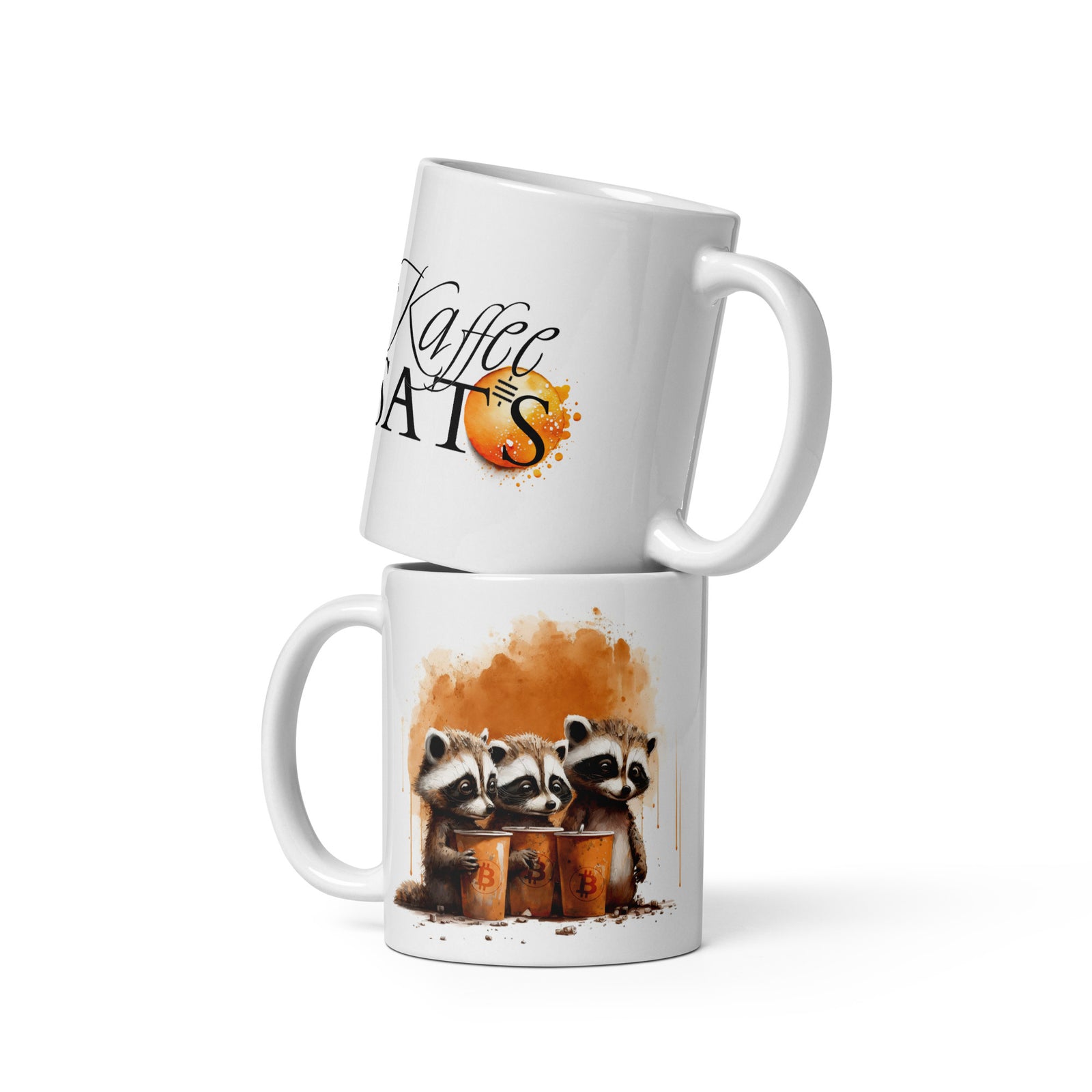 KaffeeSATS White Glossy | Bitcoin Mug