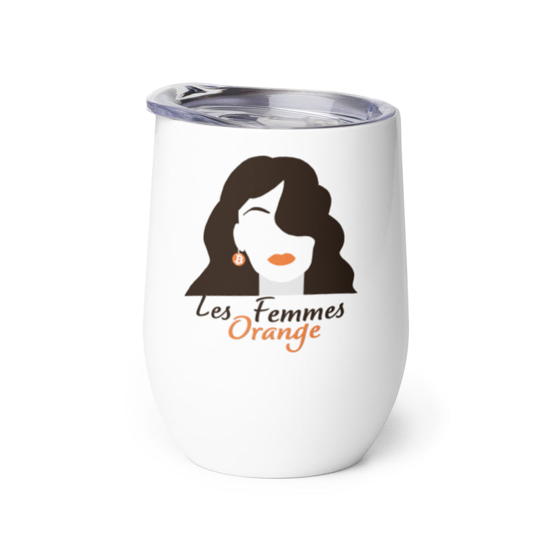 Les Femmes Orange Wine | Bitcoin Tumbler