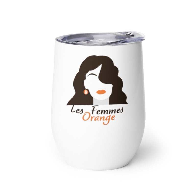 Les Femmes Orange Wine | Bitcoin Tumbler