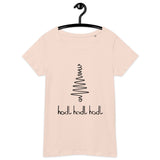 Bitcoin Christmas Hodl Hodl Hodl Women’s Basic Organic T-Shirt