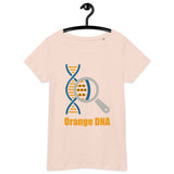 Bitcoin Orange DNA Women’s Basic Organic T-Shirt