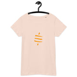 Bitcoin Satsymbol Women’s Basic Organic T-Shirt
