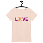 Bitcoin LOVE Women’s Basic Organic T-Shirt