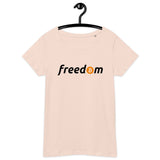 Bitcoin Freedom Women’s Basic Organic T-Shirt