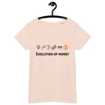 Bitcoin Evolution of Money Women’s Basic Organic T-Shirt