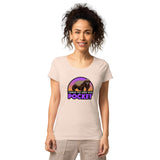 Pocket Bitcoin Honeybadger Women’s Basic Organic T-Shirt