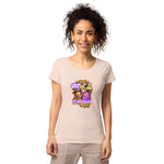 Pocket Bitcoin Girl Women’s Basic Organic T-Shirt