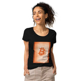 Absolut Bitcoin Women’s Basic Organic T-Shirt