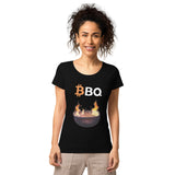 Bitcoin BBQ Women’s Basic Organic T-Shirt