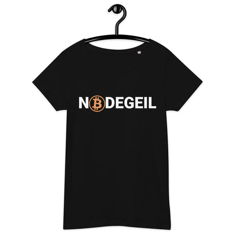 Bitcoin Nodegeil Women’s Basic Organic T-Shirt