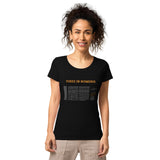 Bitcoin Genesis Block Basic Bio-T-Shirt für Frauen