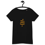Bitcoin Satsymbol Women’s Basic Organic T-Shirt