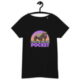 Pocket Bitcoin Honeybadger Women’s Basic Organic T-Shirt