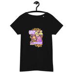 Pocket Bitcoin Girl Women’s Basic Organic T-Shirt