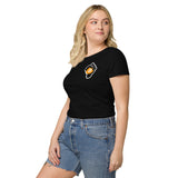 Bitcoin Ekasi Back & Front Women’s Basic Organic T-Shirt