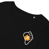 Bitcoin Ekasi Back & Front Women’s Basic Organic T-Shirt