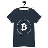 Bitcoin Symbol Women’s Basic Organic T-Shirt