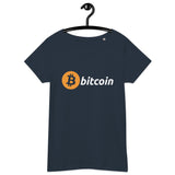 Bitcoin Basic Bio-T-Shirt für Frauen