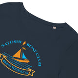 Satoshi Boat Club Women’s Basic Organic T-Shirt